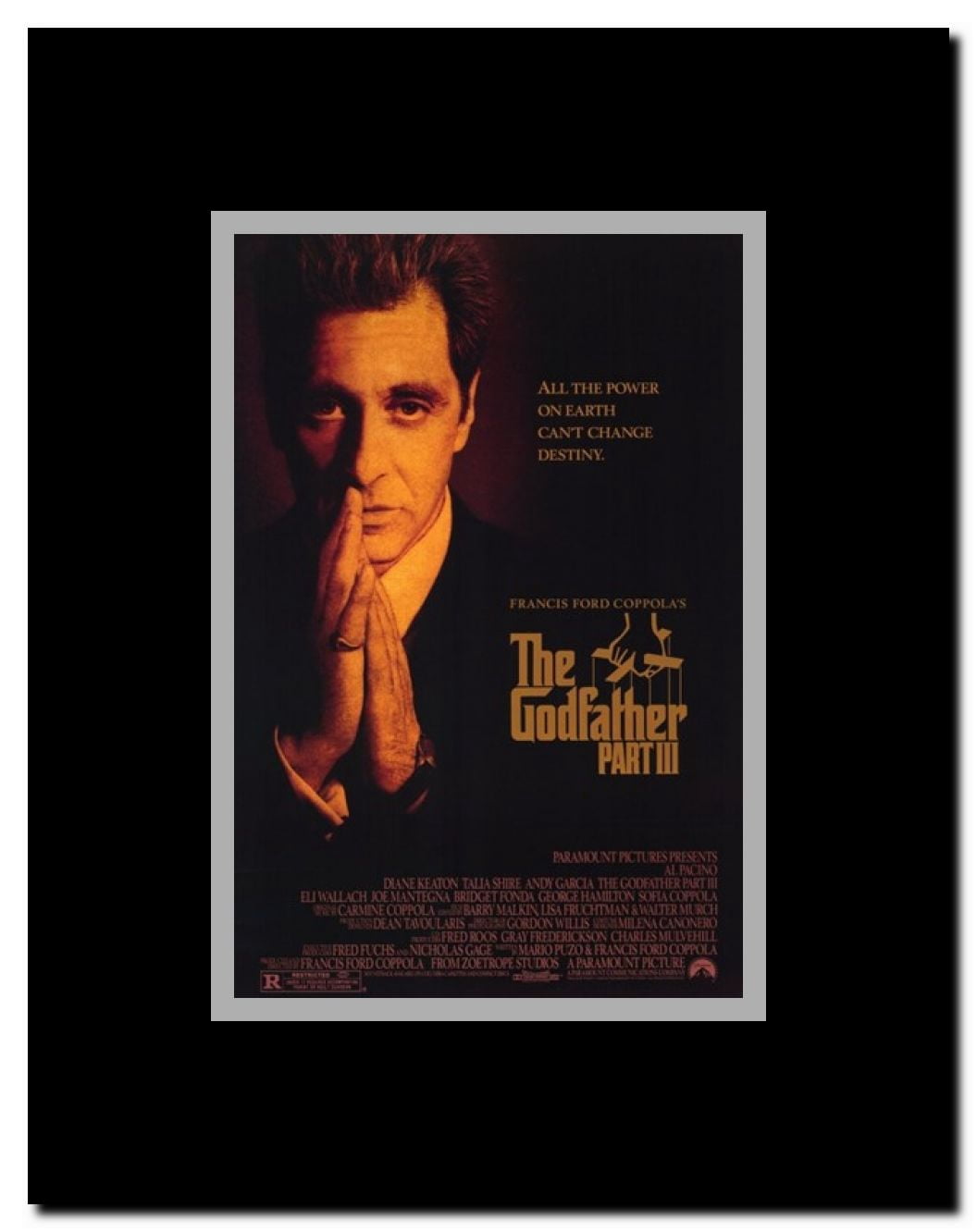 Godfather Part 3 Framed Movie Poster