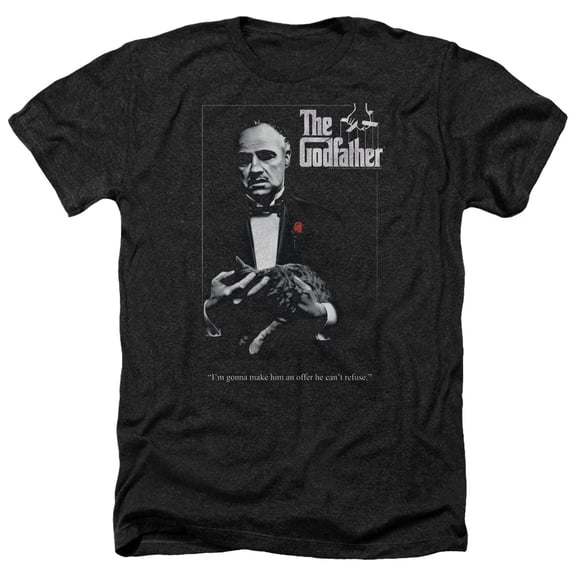 Godfather - Poster - Heather Short Sleeve Shirt - XXX-Large