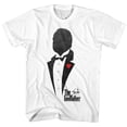 thumbnail image 1 of Godfather Silhouette White Adult T-Shirt, 1 of 2