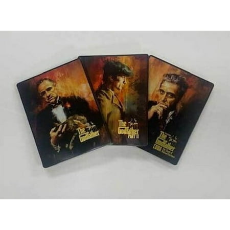 Godfather Steelbook Bundle (Walmart Exclusive) (4K Ultra HD) (Walmart Exclusive), Exclusive Bundle, Drama