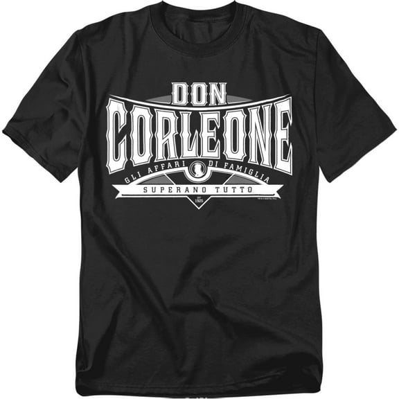 Godfather T-Shirt Don Corleone Text Unisex Graphic Tee for Men & Women