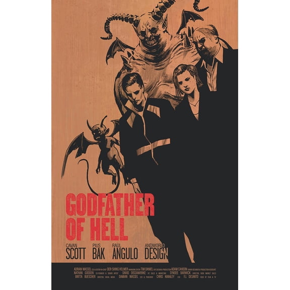 Godfather of Hell #1D VF ; Vault Comic Book