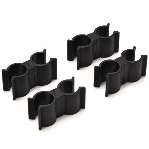 Godfrey Boat Bimini Ladder Clip 169585 | 7/8 Inch Black (Set of 4)
