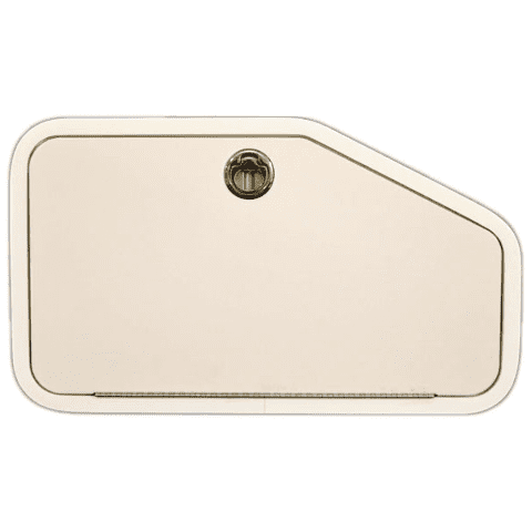 Godfrey Boat Locking Helm Storage Door w/ Key 6822-150 | 24 x 13 7/8 Inch