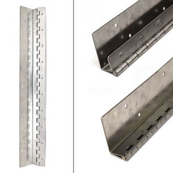 Godfrey Boat Single Offset Hinge 167444 | 20 Inch 16 Gauge Stainless