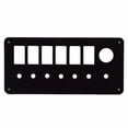 thumbnail image 1 of Godfrey Pontoon Boat Ignition Switch Panel | Blank Console 188 / Black, 1 of 3
