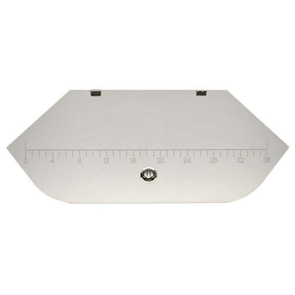 Godfrey Pontoon Boat Livewell Lid 449458 | w/ Fish Ruler 42 1/4 Inch Gray