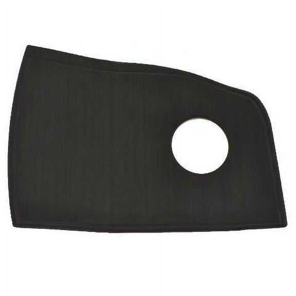 Godfrey Pontoon Boat Non-Skid Helm Mat | Black Foam Rubber (Port)