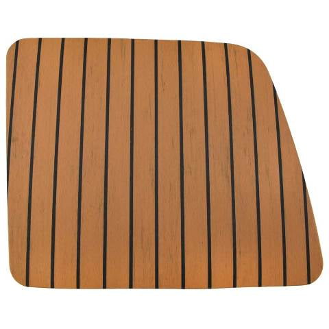 Godfrey Pontoon Boat Non-Skid Mat 289715 | PlasDECK Aqua Patio Teak