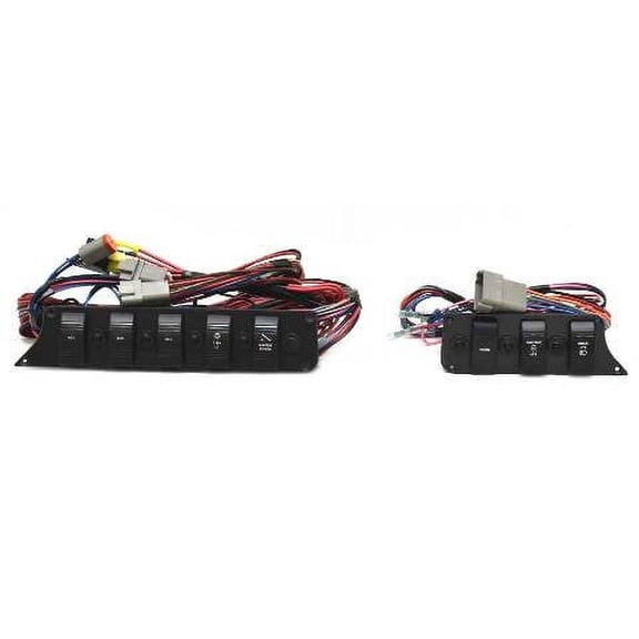 Godfrey Pontoon Boat Rocker Switch Panels | Black (PORT/STBD)