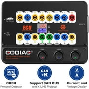 Godiag GT100+ OBDII Breakout Box, OBD and CAN Protocol Detector for ECU Bench Testing and Car Diagnostics