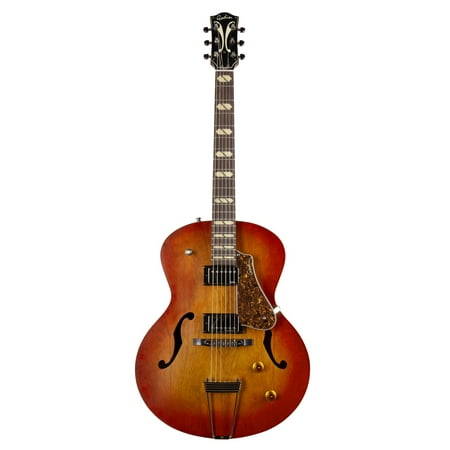 Godin 5th Avenue Jumbo HB Memphis Sun Finish Arch Top Electric Guitar