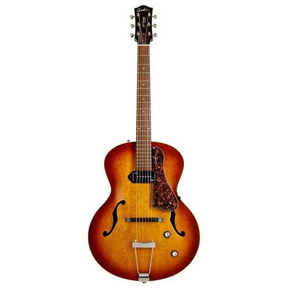Godin 5th Avenue Kingpin Archtop Hollow Body Electric Guitar Cognac Burst