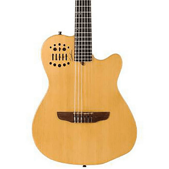 Godin Multiac ACS-SA Slim Nylon-String Classical Acoustic-Electric Guitar (Natural Semi-Gloss)