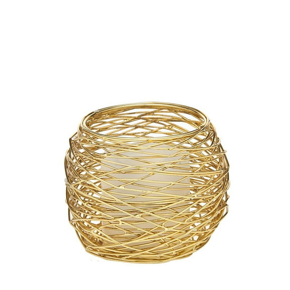 Godinger Silver Art Nest Votive Holder Gold Finish