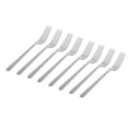 thumbnail image 1 of Godinger 42170 18-0 Stainless Steel Lola Matte Dinner Forks - Set of 8, 1 of 1