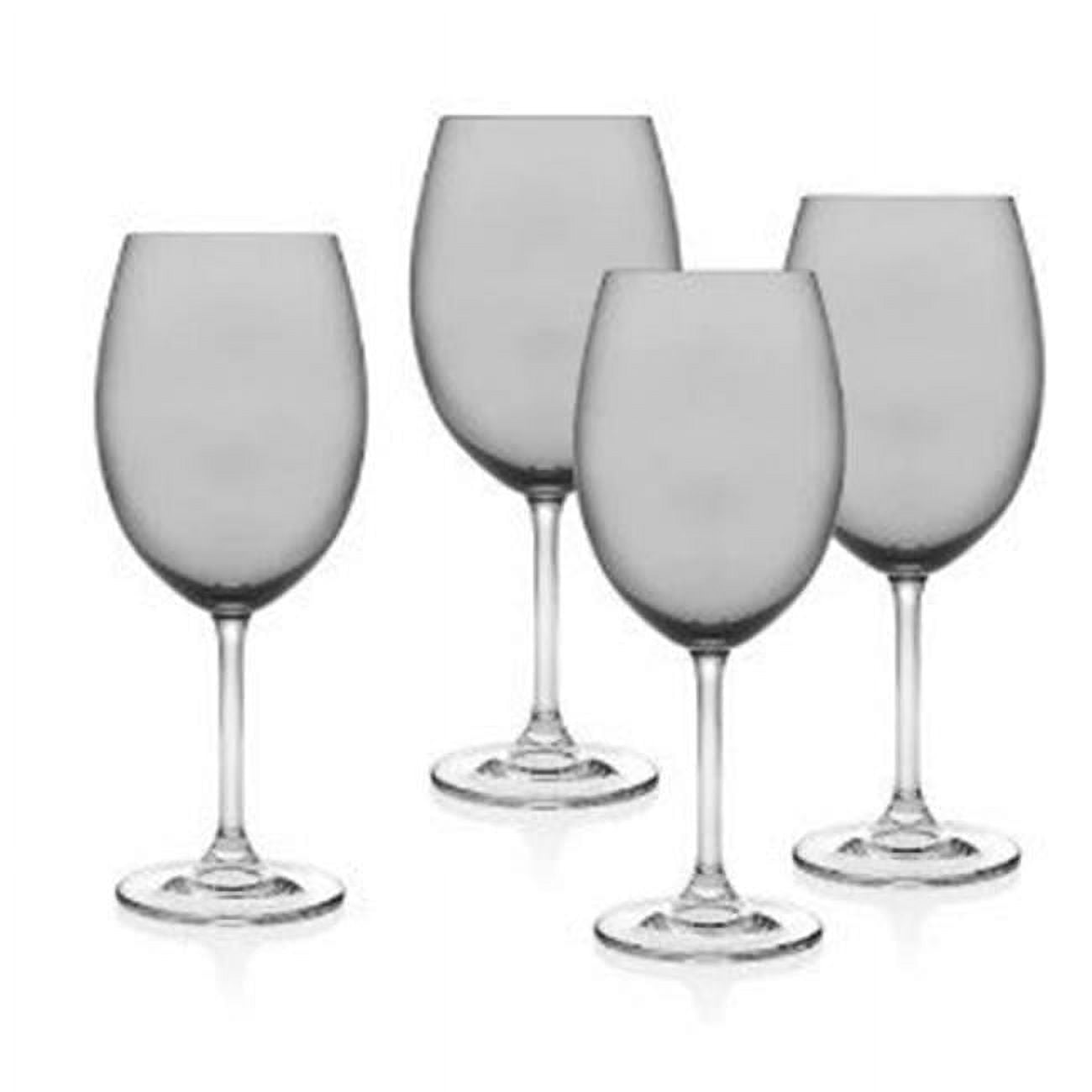 Godinger Crystal Meridian Stemless Wine Glasses, Set of 4