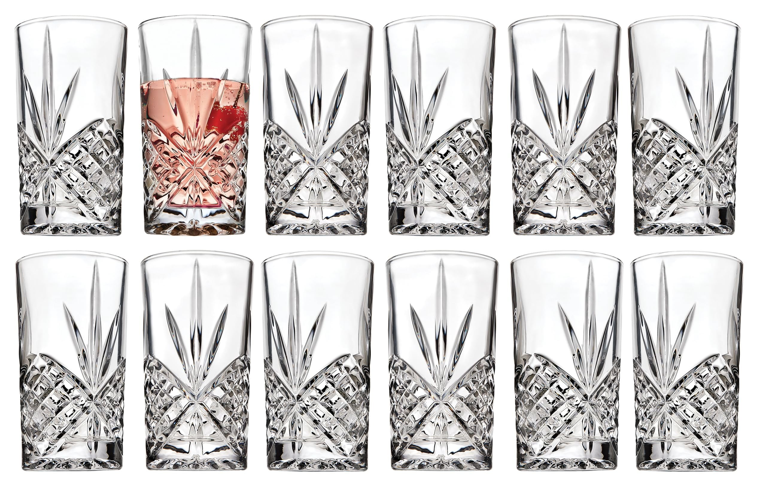 Godinger Dublin Crystal Highball Glasses