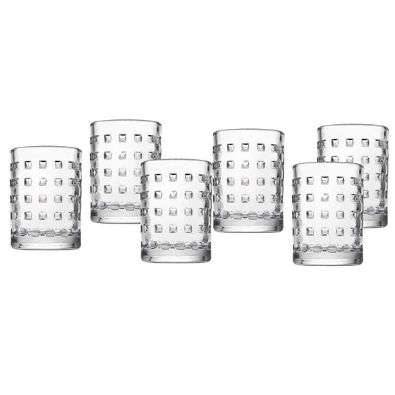 Godinger Shot Glasses, Novelty Shot Glasses, Glass Shooters Set, West Street, 2oz, Set of 6
