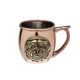 thumbnail image 1 of Godinger Moscow Mule Copper Mugs for Cocktails and Ice Cold Beverages - Bulldog - 20 oz, 1 of 1