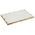 thumbnail image 1 of Godinger White Marble Serving Tray, Charcuterie Platter Cheese Board with Gold Trim, 1 of 1