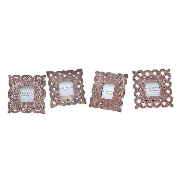 Godinger 61877 2 x 2 in. Stone Photo Frame