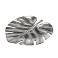thumbnail image 1 of Godinger Serving Plate, Serving Platter, Table Centerpiece, Tableware, Leaf Platter, Nickel, 12X11, 1 of 3
