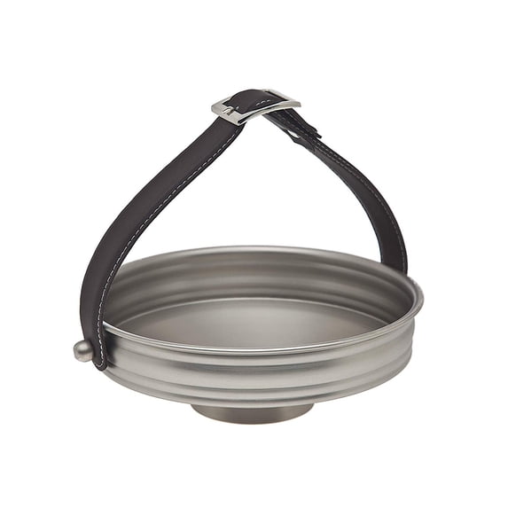 Godinger Basket With Leather Handle