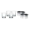 thumbnail image 1 of Godinger 27710 Chateau 4 Double Old Fashion Plus 2 2X Ice Molds Whiskey Set, 1 of 1