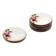 thumbnail image 1 of Godinger 35717 Claro Multi Color & Natural Coaster Set - Set of 4, 1 of 1