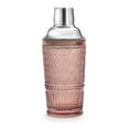 thumbnail image 1 of Godinger Cocktail Shaker, Martini Shaker, Glass Cocktail Shaker, Vintage Decor - 17oz, Claro Collection, Rosewood, 1 of 1