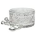 thumbnail image 1 of Godinger Dublin Crystal 3-Piece Salad Bowl Serve Set, 1 of 3