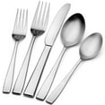 thumbnail image 1 of Godinger Flatware Set, Matte Finish Stainless Steel Cutlery Silverware Flatware Sets, 20 Piece Set, Service for 4, 1 of 6