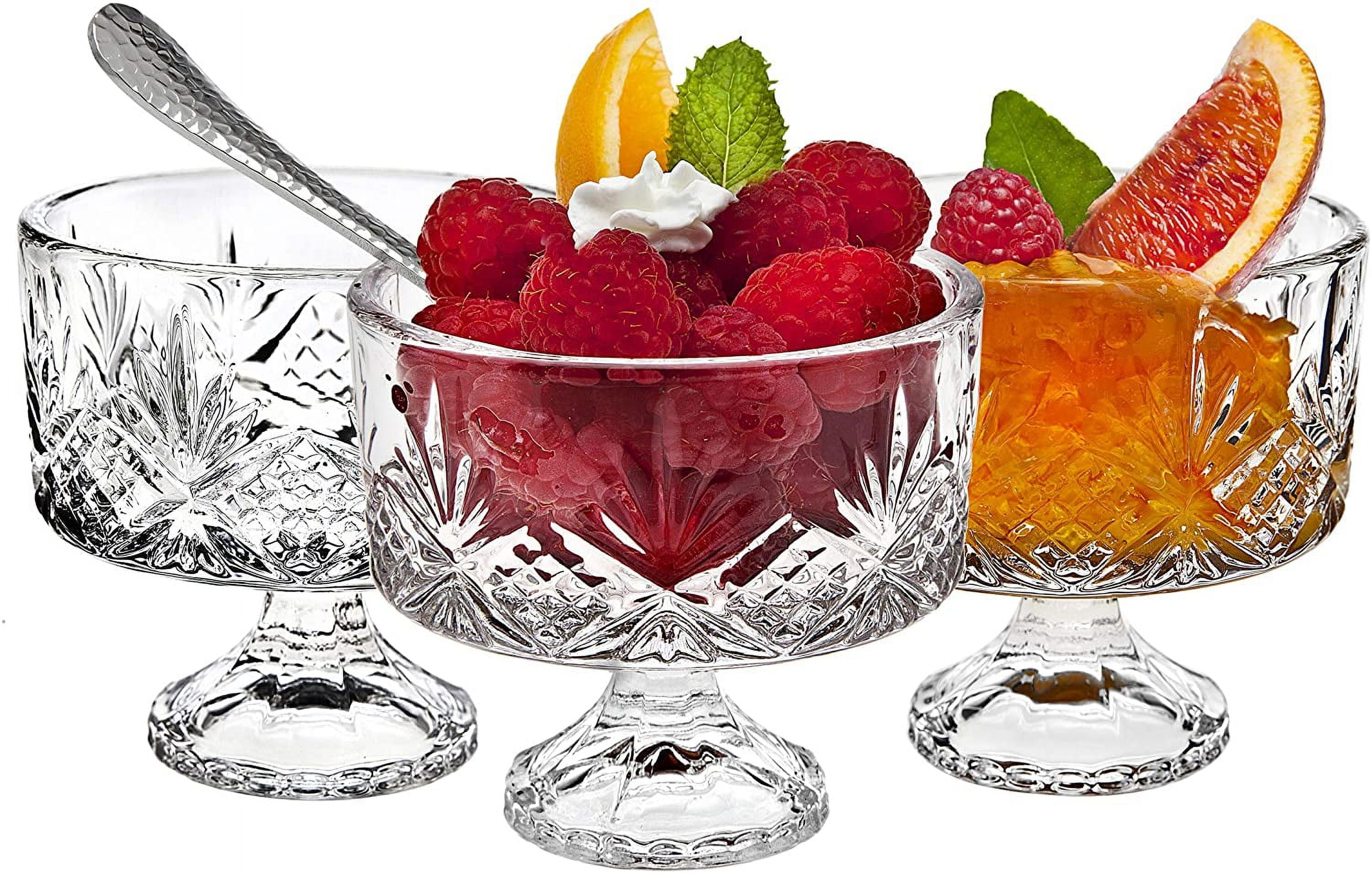 Godinger Glass Dublin Tasters Trifle, Custom, Clear, 16 Pc Set
