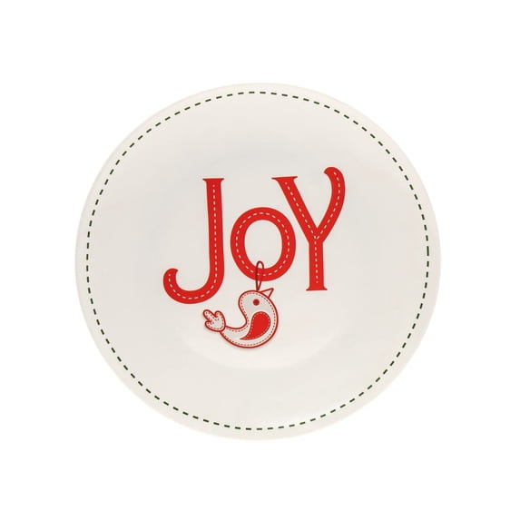Godinger Holiday Plate Christmas Themed Platter - 11 Inches - Walmart.com