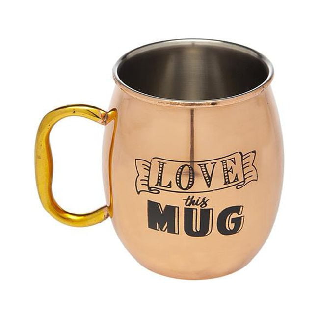 Godinger Love This Moscow Mule Mug, Copper