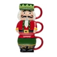 thumbnail image 1 of Godinger 15203 Nutcracker 3 Tiered Mug Set, 1 of 1
