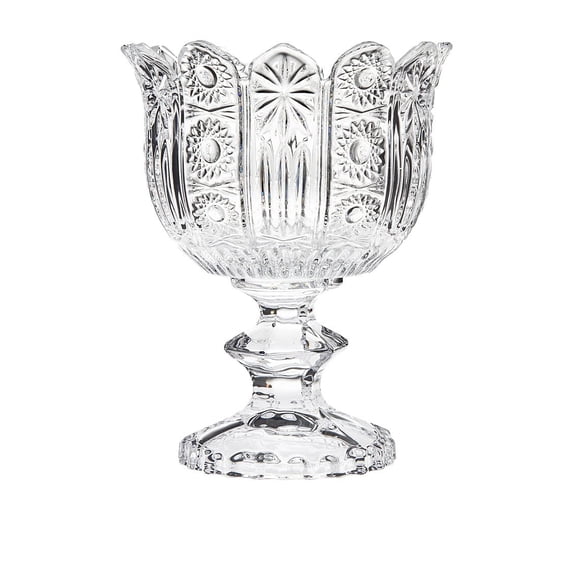 Godinger Pinwheel Footed Candy Dish, 4.50Lx4.50Wx5.75H