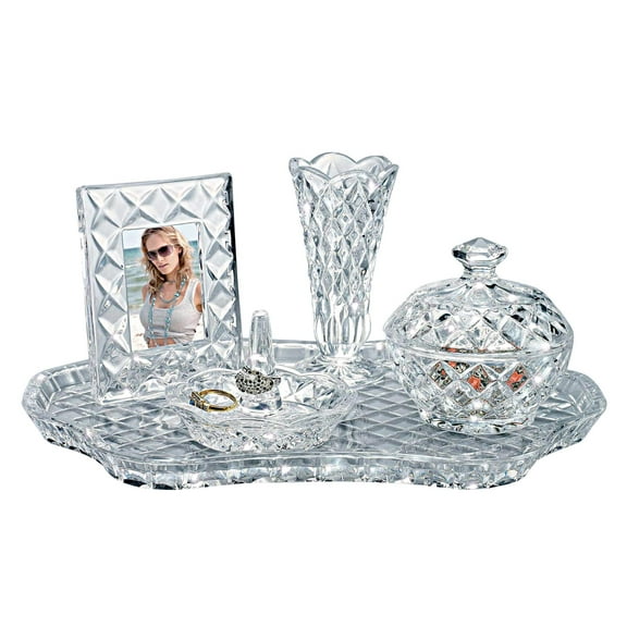 Shannon Crystal Vanity Set by Godinger