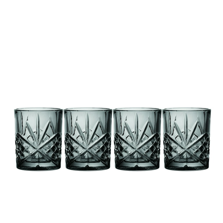 Godinger Wine Glasses, Stemmed Glass Goblets - Dublin Crystal, Set of 4, 10  fluid ounces