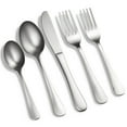 thumbnail image 1 of Godinger Silverware Set, Flatware Set, Matte Finish Stainless Steel Cutlery Silverware Flatware Sets, 20 Piece Set, Service for 4, 1 of 5