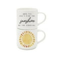 thumbnail image 1 of Godinger 13630 Sunshine Stack Mug - Set of 2, 1 of 1
