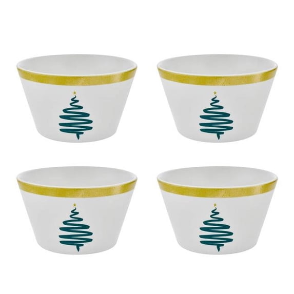 Godinger 13814 Tree Mini Bowls - Set of 4