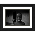 thumbnail image 1 of Godinho, Luis 24x17 Black Ornate Wood Framed with Double Matting Museum Art Print Titled - Sorriso, 1 of 4