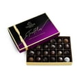 thumbnail image 1 of Godiva 24-Piece Dark Chocolate Truffles Gift Box, Multi, 1 of 8