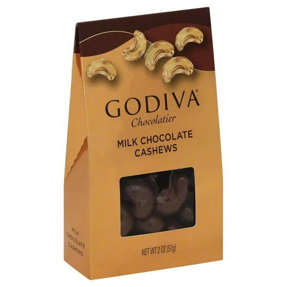 Godiva Chocolatier Godiva Cashews, 2 oz