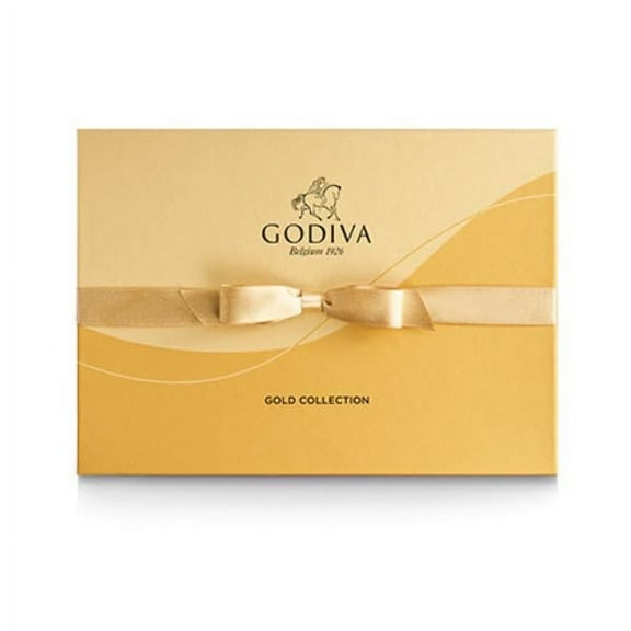 Godiva Assorted Chocolate Gift Box with Gold Ribbon, 36 pc