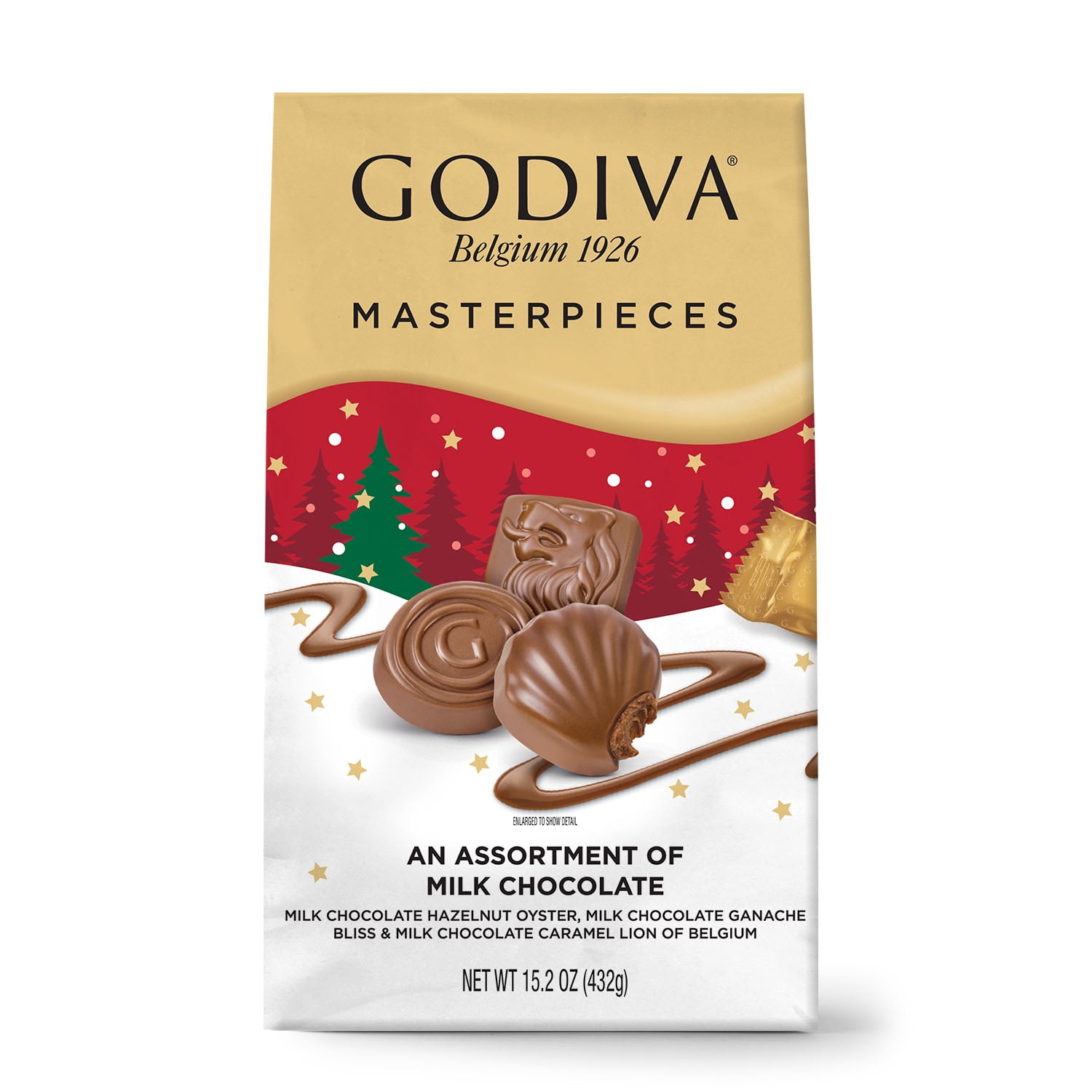 Godiva Chocolatier HOLIDAY CLUB MP MILK AOK XL BAG PL - Walmart.com
