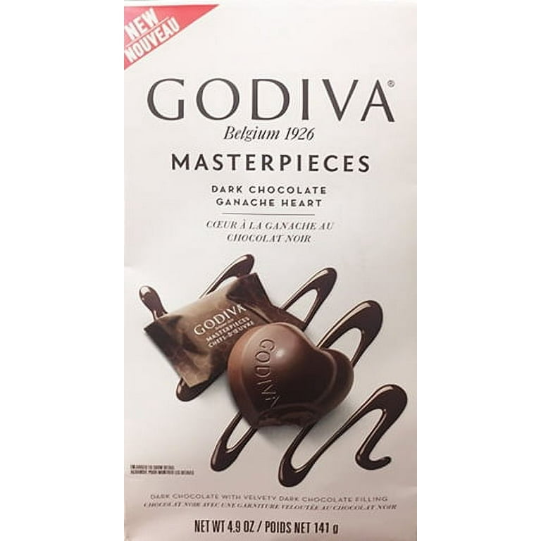 Godiva Dark Heart Masterpiece Bag, 4.9 Oz. - Walmart.com