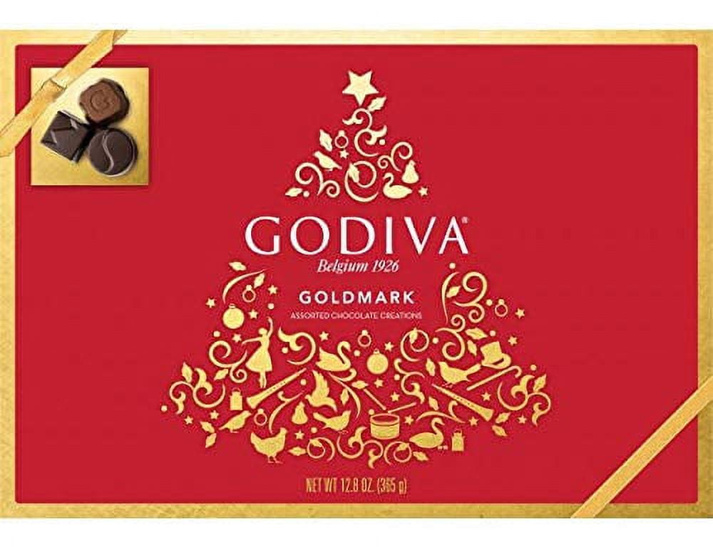 Godiva Goldmark Assorted Chocolate Creations 12.8 Ounce Gift Box 30pcs